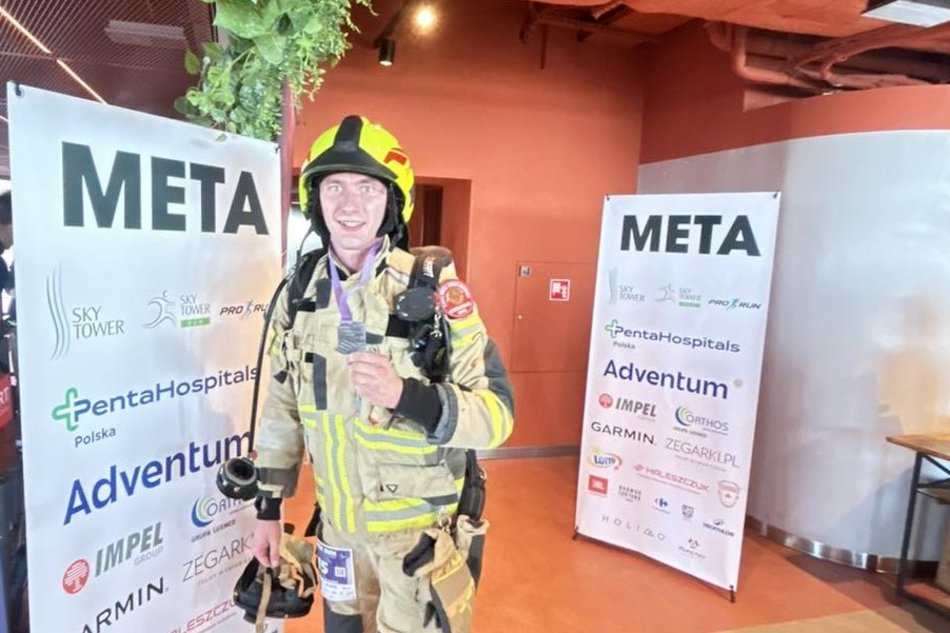 Łódź. Sukces strażaka spod Łodzi