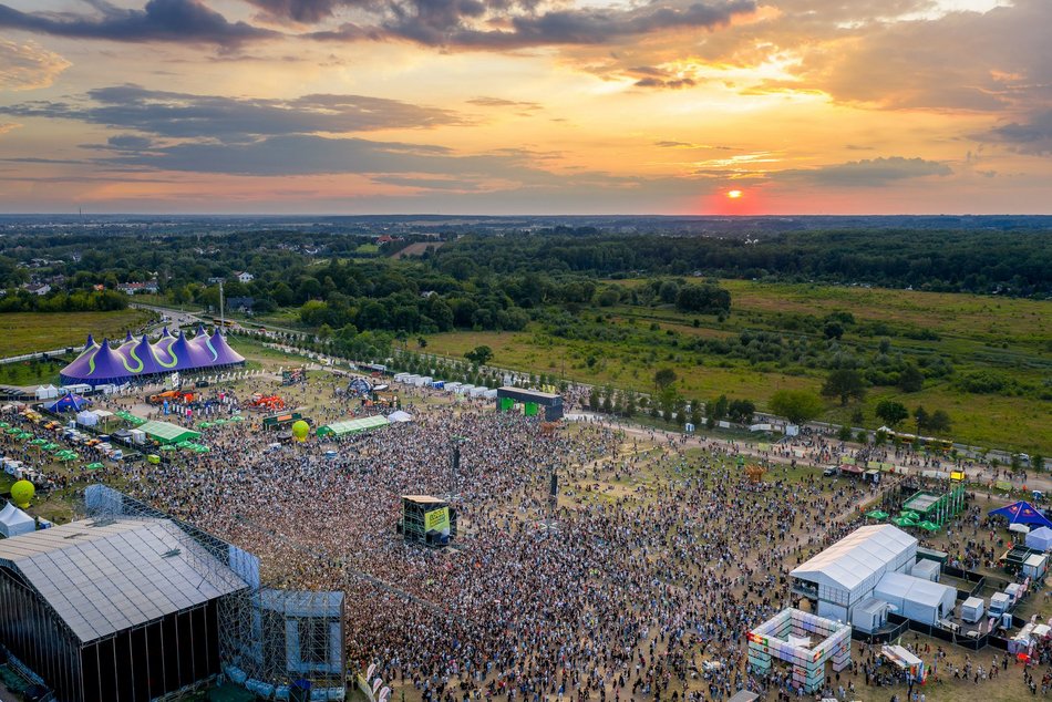 Łódź Summer Festival 2025 z lotu ptaka! Zobacz te spektakularne kadry!