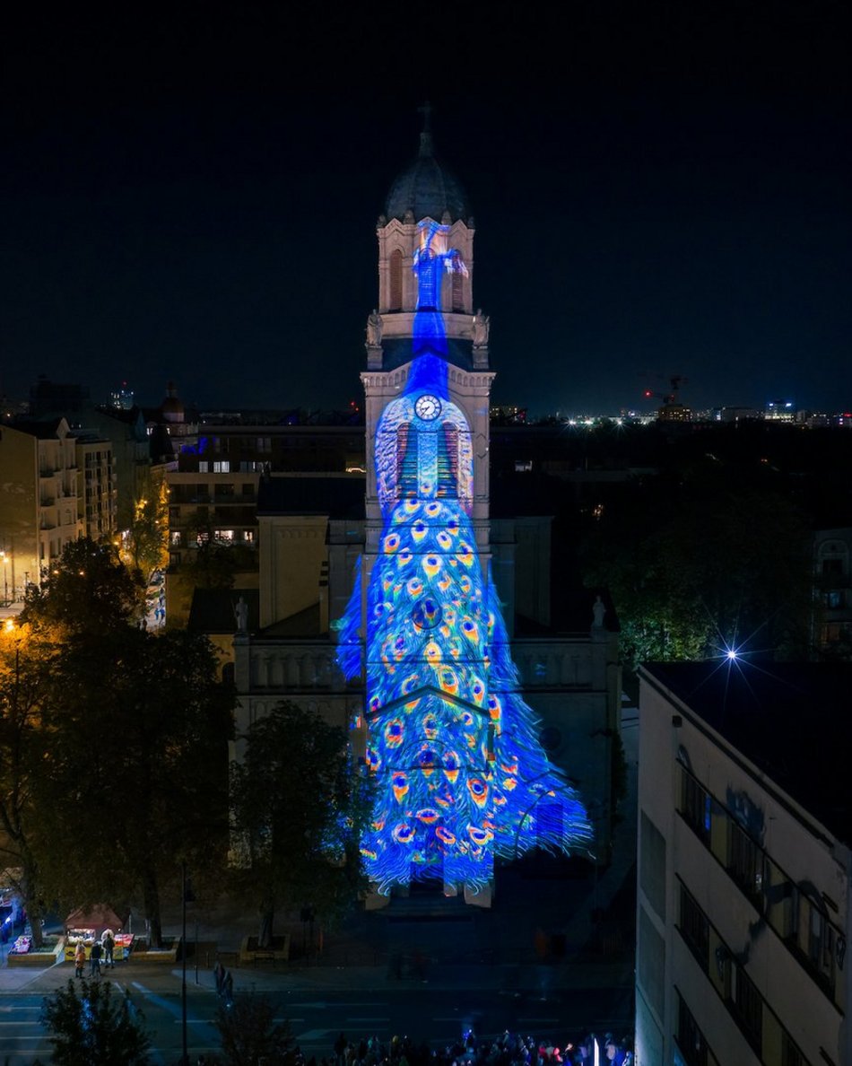 Łódź. Kościół przy Sienkiewicza robi wrażenie! Zobacz go na Light Move Festival