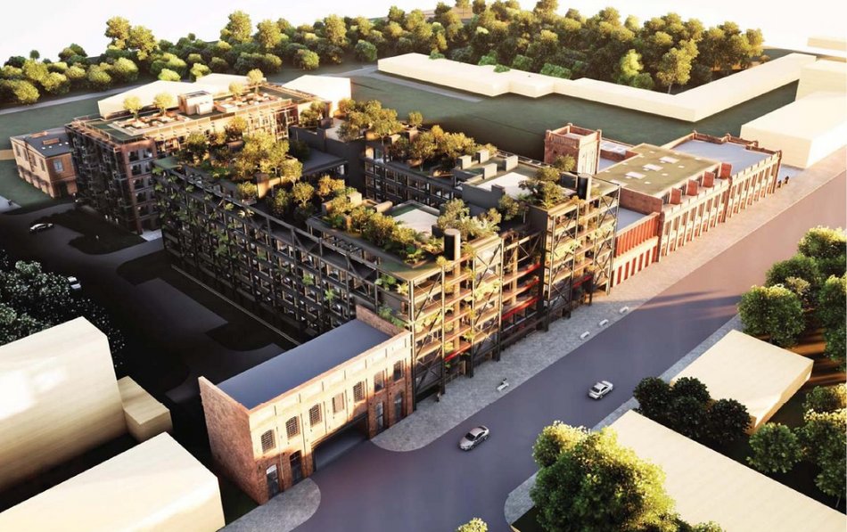 Łódź. Ogrody Geyera bez wysokiego apartamentowaca