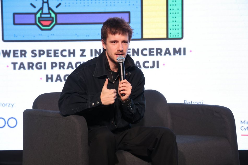 Łódź. Trzeci dzień Future Up! Fest w Łodzi. Byli Maciej Musiał, Kacper Błoński i Czarek Czaruje