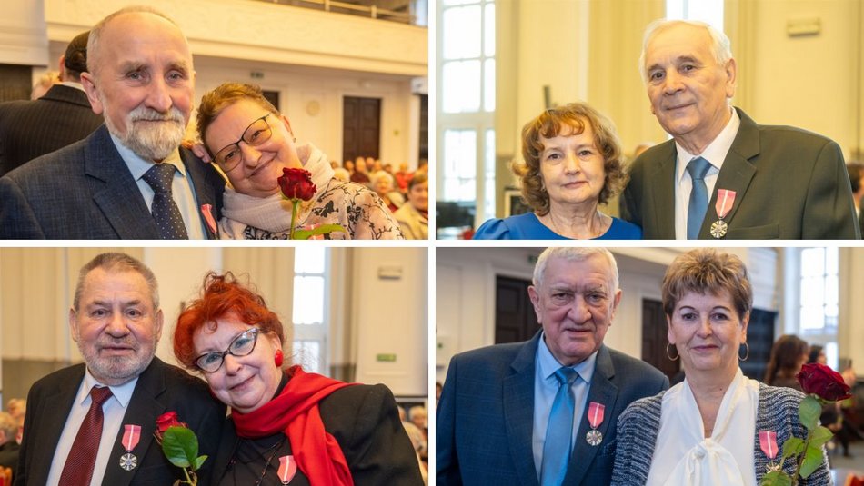 Łódź. Medale za długoletnie pożycie małżeńskie