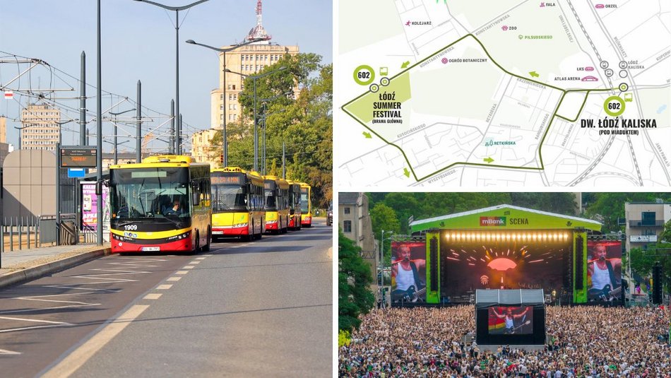 Łódź. MPK Łódź na Łódź Summer Festival 2025. Darmowe przejazdy i specjalna linia autobusowa