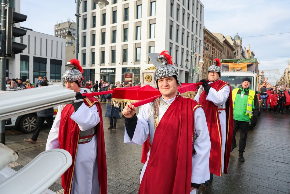 Orszak Trzech Króli przeszedł ulicami Łodzi