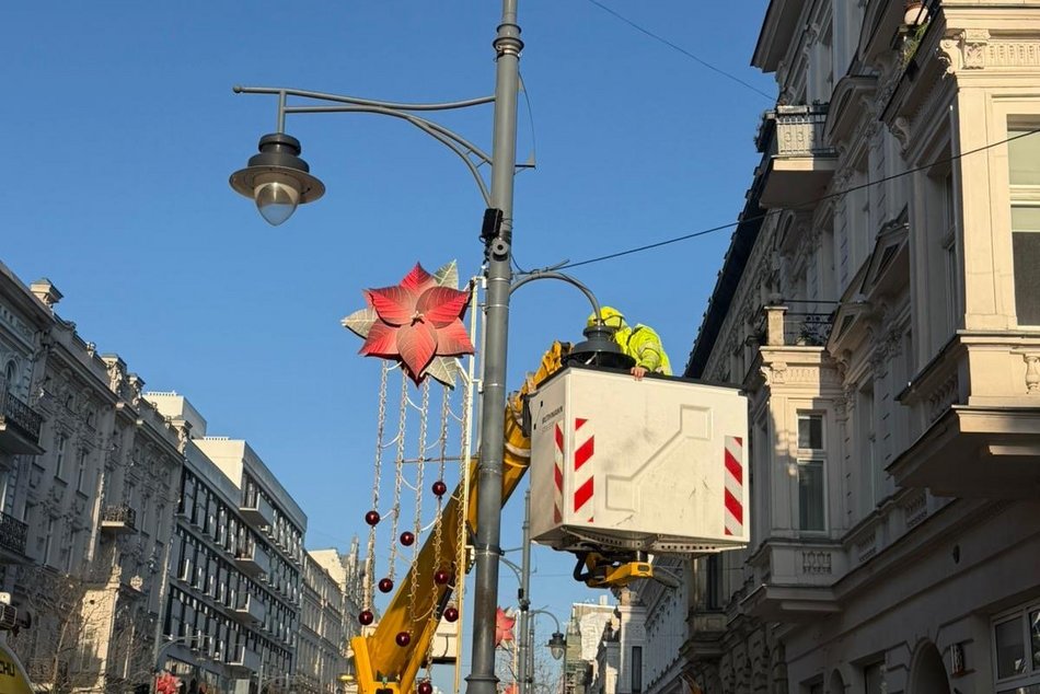 Nowe oświetlenie na Piotrkowskiej w Łodzi. Będzie jaśniej, nowocześniej i energooszczędnie!