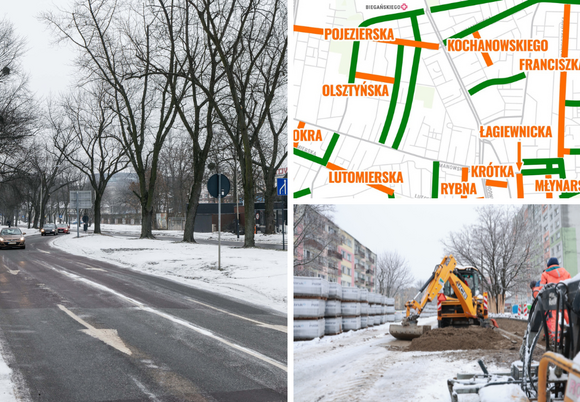 Łódź. Remonty na Bałutach, Dołach i Marysinie w Łodzi. Gdzie pojawią się drogowcy w 2026 roku?