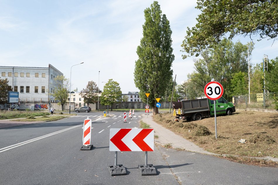 Remont ul. Wydawniczej