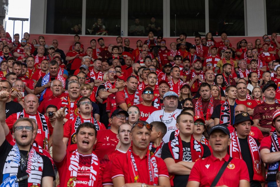 Łódź. Kibice na meczu Widzewa Łódź z Zagłębiem Lubin. Byłeś? Odszukaj się w galerii