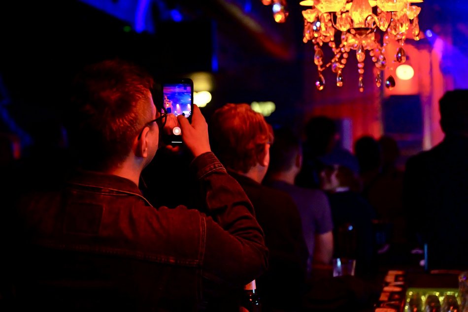 Lech Janerka na Great September 2025 w Łodzi. Artysta zagrał w Teatr Clubie