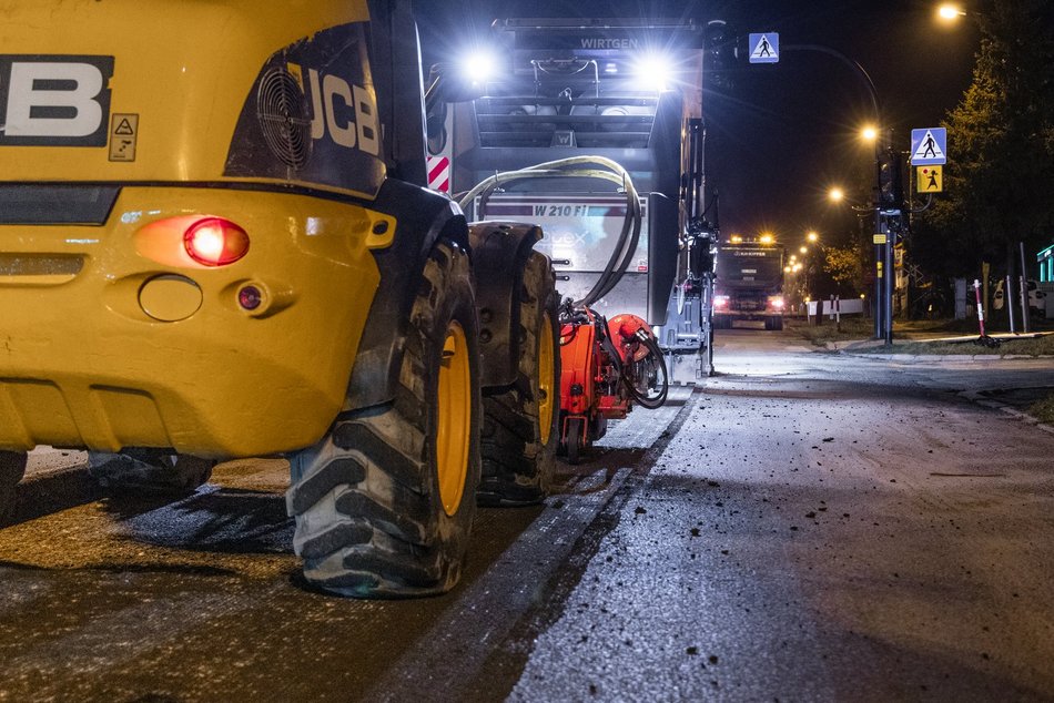 Łódź. Remont Brzezińskiej w Łodzi. Drogowcy będą pracować również w nocy!
