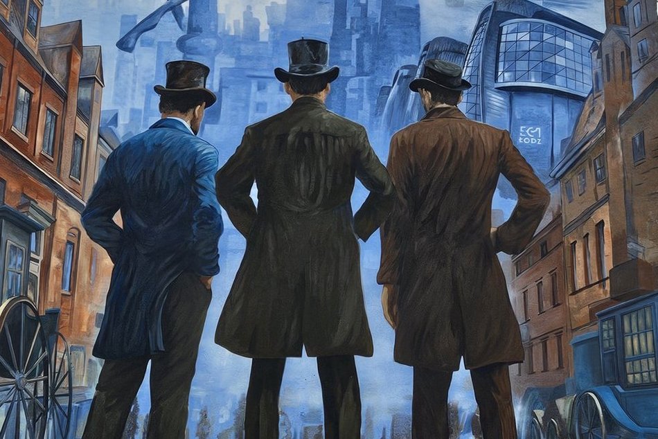 Łódź. Nowy mural w centrum Łodzi! To hołd dla „Ziemi obiecanej”