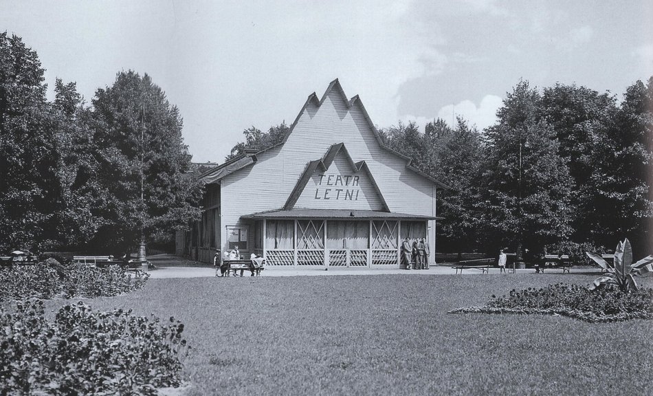 Łódź. Park Staszica na starych fotografiach
