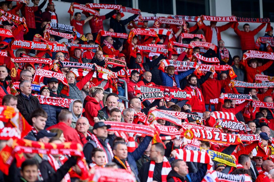 Łódź. Kibice na meczu Widzewa Łódź z Puszczą Niepołomice. Byłeś? Odszukaj się w galerii