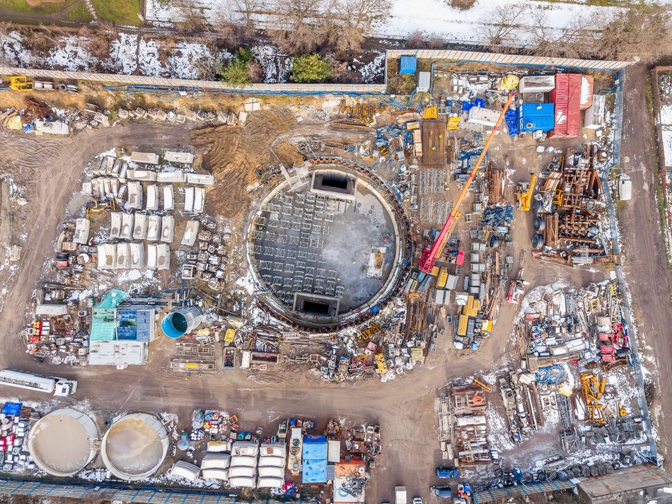 Łódź. Komory na Żubardziu znikają pod ziemią. Koniec prac coraz bliżej