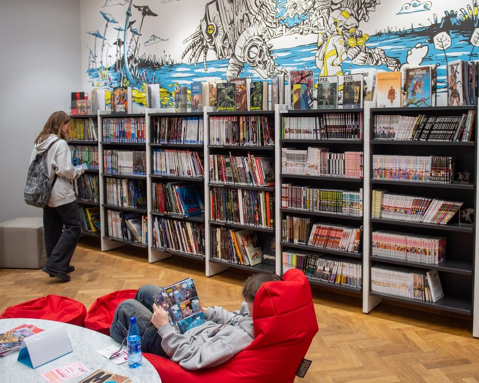 Łódź. Mediateka MeMo