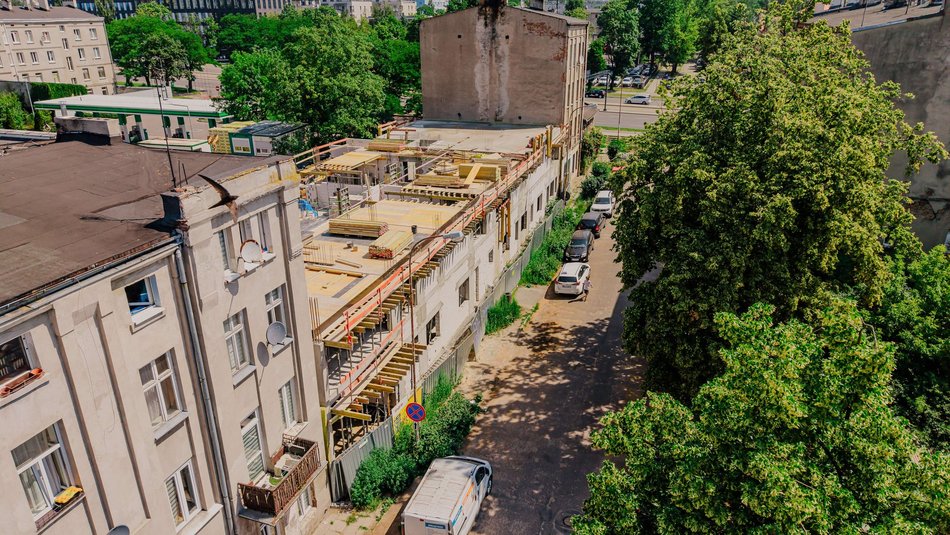Łódź. Nowe mieszkania miejskie przy Skierniewickiej w Łodzi