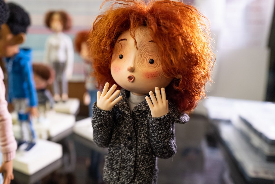 Łódzkie lalki do filmu „Lola i pianino hałasów” w reżyserii Augusto Zanovello