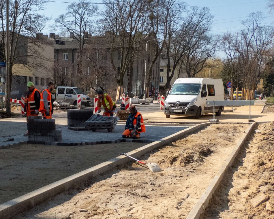 Remont Szpitalnej i św. Kazimierza w Łodzi. Sprawdź, jak idą prace na Widzewie