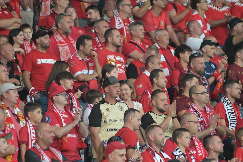 Łódź. Kibice na meczu Widzewa Łódź z Wisłą Płock. Byłeś? Odszukaj się w galerii