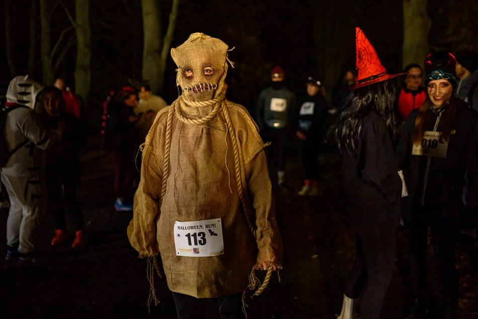 Łódź. Halloween Run w parku na Zdrowiu. Tak bawią się biegacze z Łodzi!