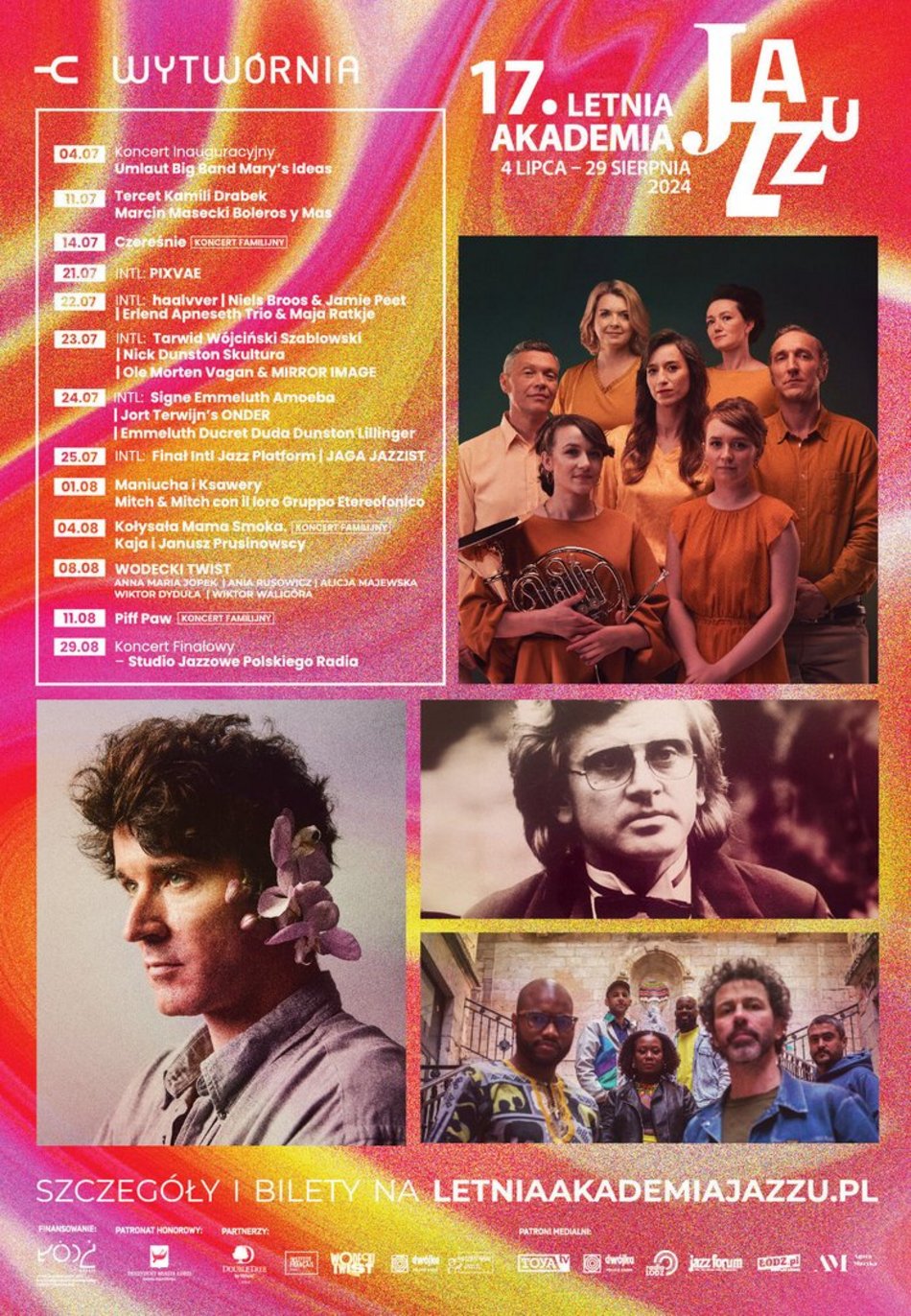 plakat zapraszający na wydarzenie kulturalne