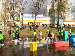 Łódź. Lany Poniedziałek na Manhattanie w Łodzi. Tak Łodzianie celebrowali śmigus-dyngus!