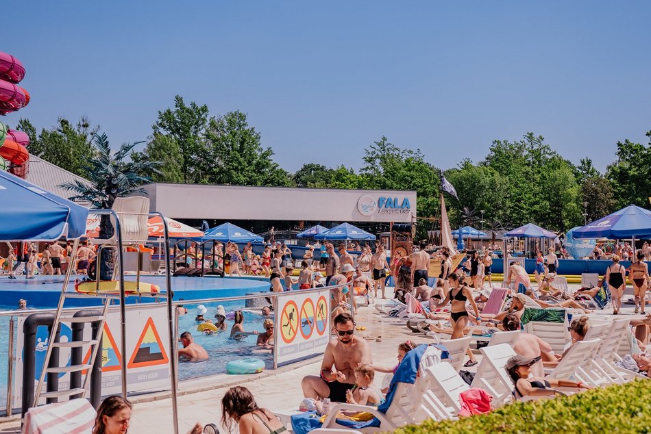 Łódź. Aquapark Fala w Łodzi