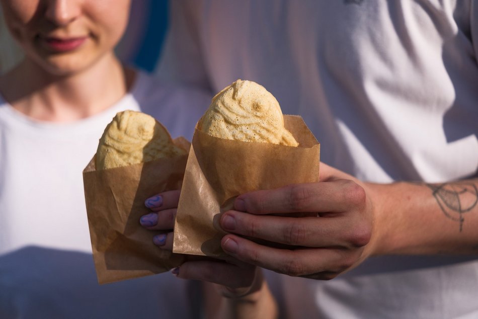 Łódź. Japońska lodziarnia na Retkini w Łodzi. Ciasteczka taiyaki, iced matcha i... Pokemony!