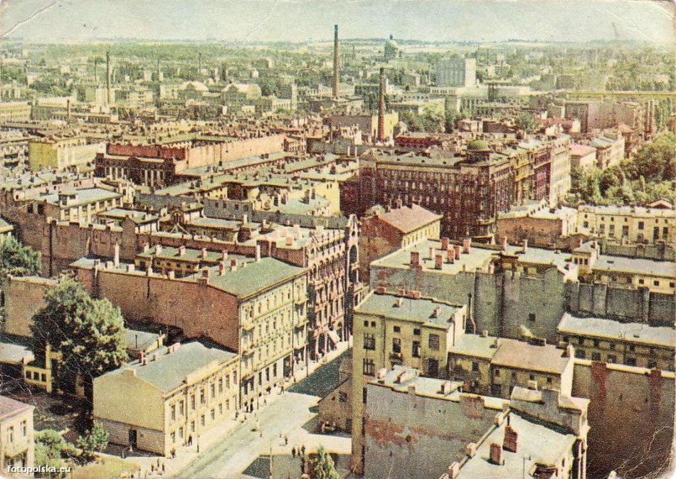 Łódź. Dawna Łódź na kolorowych fotografiach. Takie miasto wspominamy z nostalgią