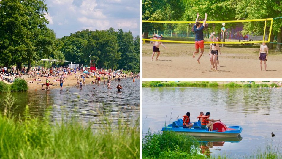 Łódź. Stawy Jana w Łodzi tętnią życiem. Wakacyjny klimat zagościł tam na dobre!
