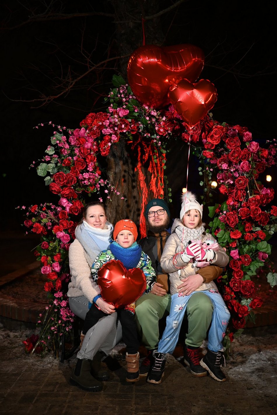 Łódź. Walentynki w Pasażu Rubinsteina w Łodzi. Aż czuć miłość w powietrzu!