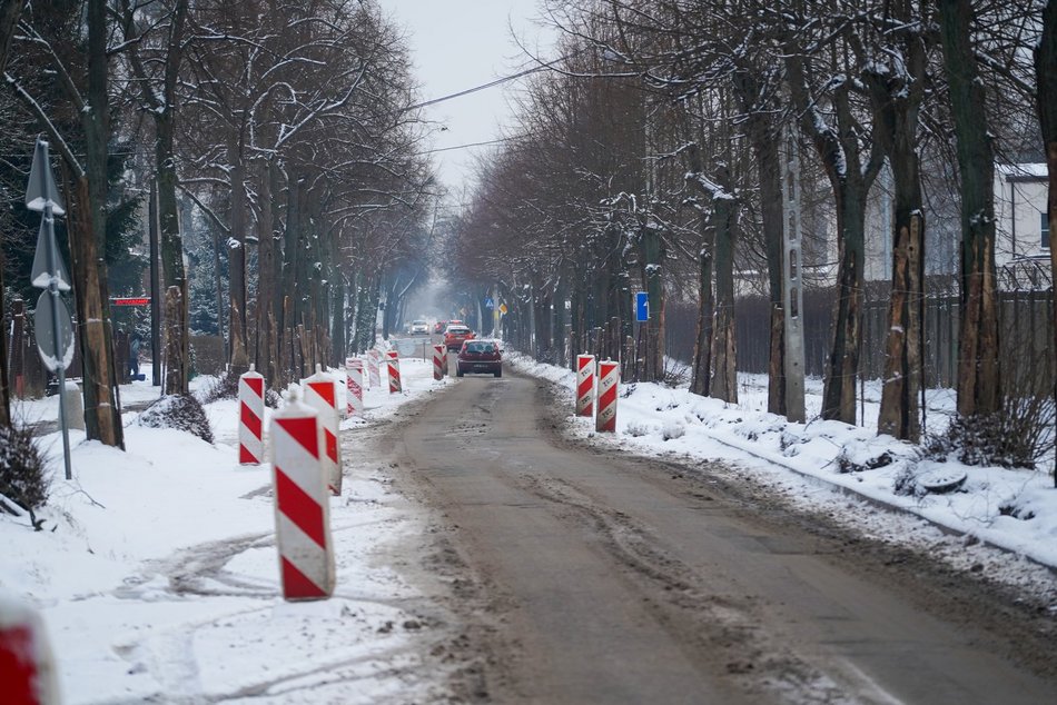 Remonty dróg na Górnej