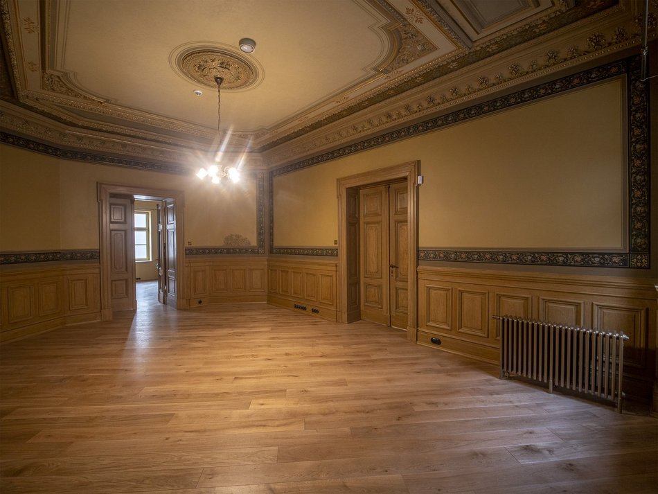 Zrewitalizowana willa Hilarego Majewskiego w Łodzi