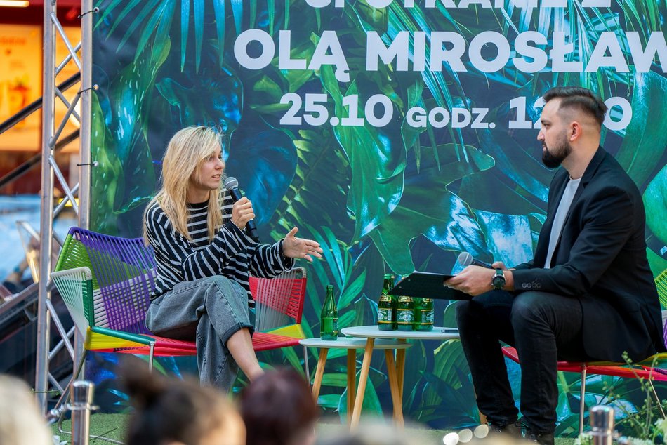 Łódź. Aleksandra Mirosław w Manufakturze. Złota medalistka olimpijska spotkała się z fanami
