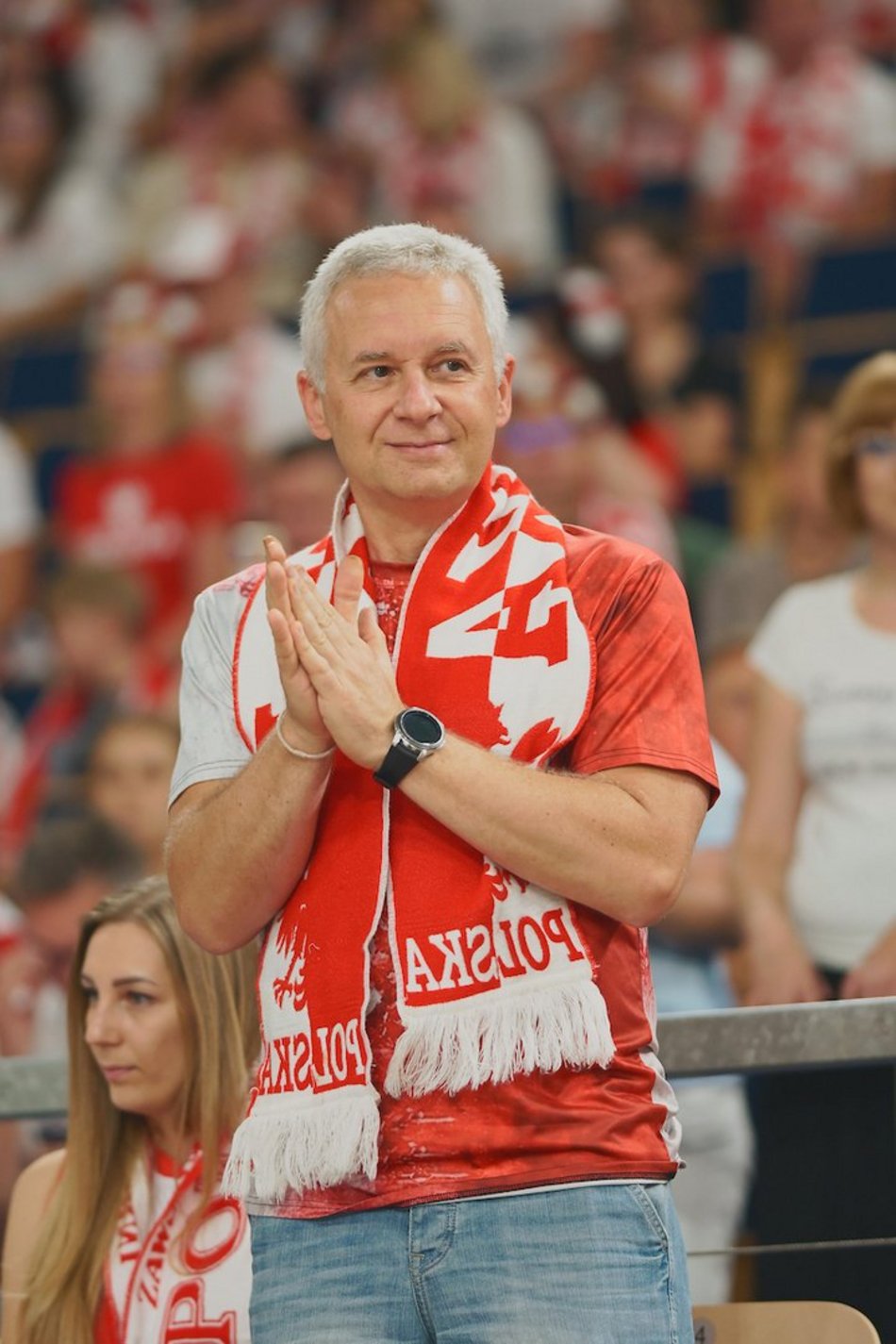 Łódź. Polska gra z Brazylią! Pełne trybuny w Atlas Arenie w Łodzi