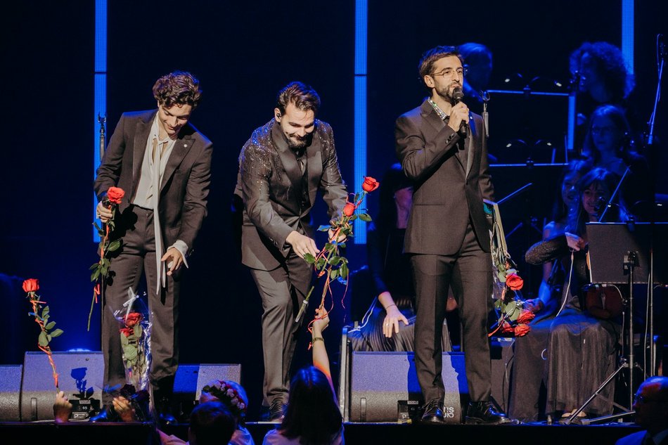 Il Volo w Łodzi. Włoskie trio wystąpiło z koncertem jubileuszowym w Atlas Arenie
