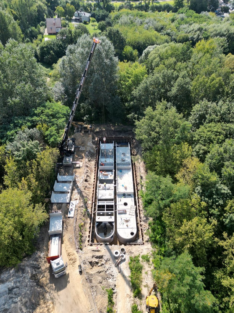 urządzenie do oczyszczania rzeki