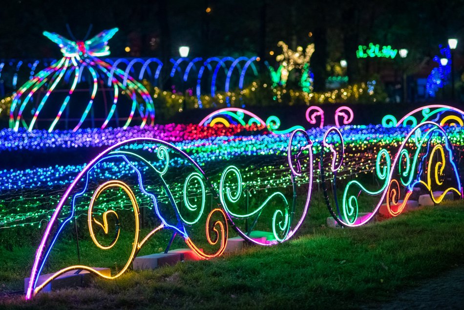 [Translate to Ukraiński:] Park Miliona Świateł w Łodzi