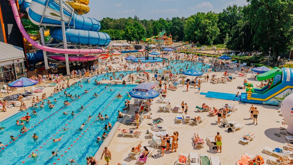 Aquapark Fala dobry na upały! Łodzianie znaleźli tam ochłodę