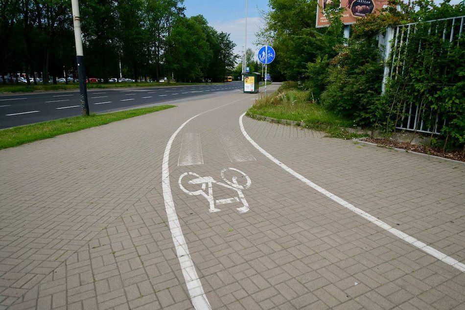 Nowa droga rowerowa przy Atlas Arenie. Lada chwila rozpoczną się prace