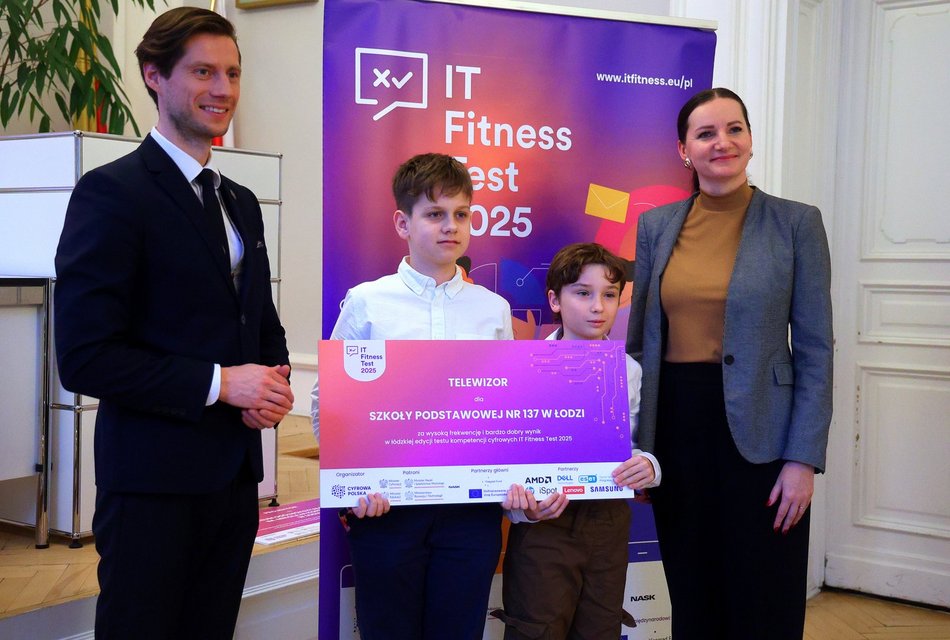 Łódź. Uczniowie z Łodzi przebili ogólnopolską średnią! Znamy wyniki IT Fitness Test 2025