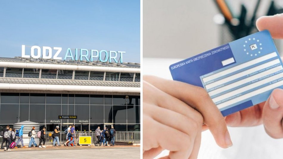 Łódź. Karta EKUZ na lotnisku w Łodzi. To ratunek dla zapominalskich!
