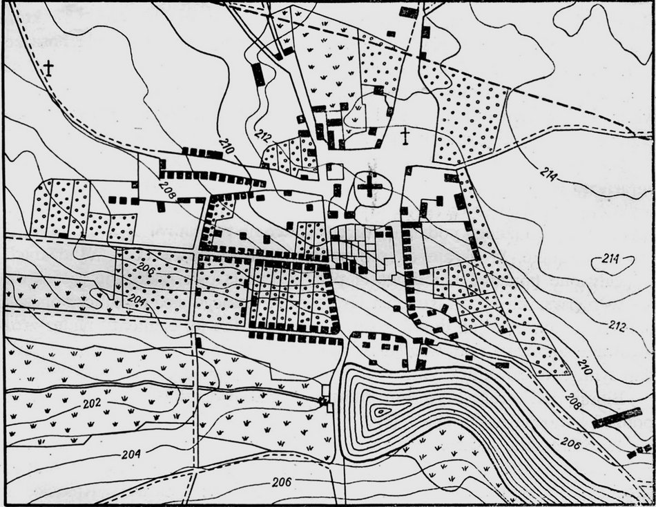 Łódź. Mapa F. Johnneya z 1812 roku