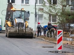 Łódź. Remont Podrzecznej, Wolborskiej i Majzela