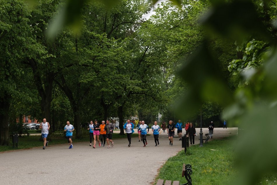 Łódź. Sport nie pyta o wiek! Biegacze z Rysio Team Łódź są tego przykładem!