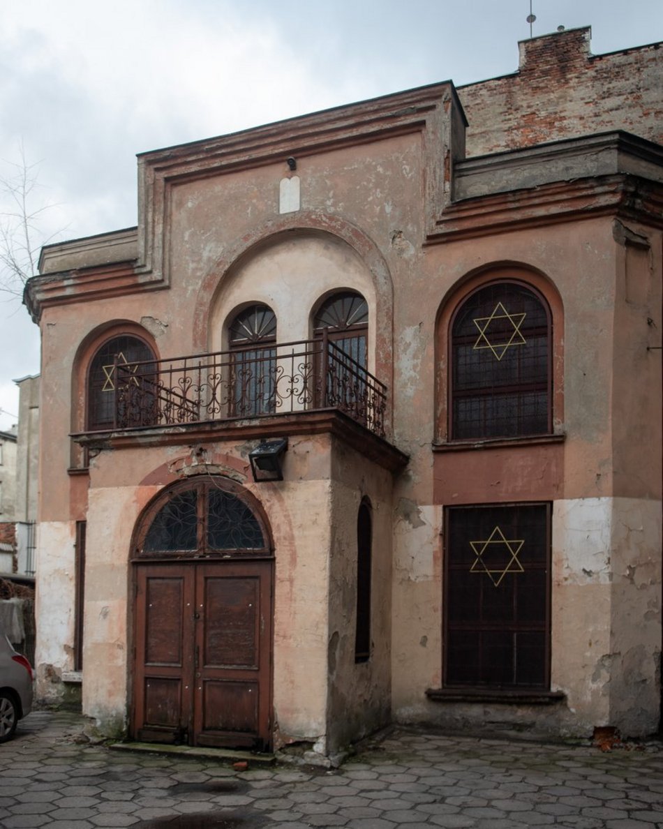 Łódź. Synagoga przy ul. Rewolucji 1905 r. w Łodzi