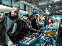 II Łódzkie Targi Książki na dworcu Łódź Fabryczna