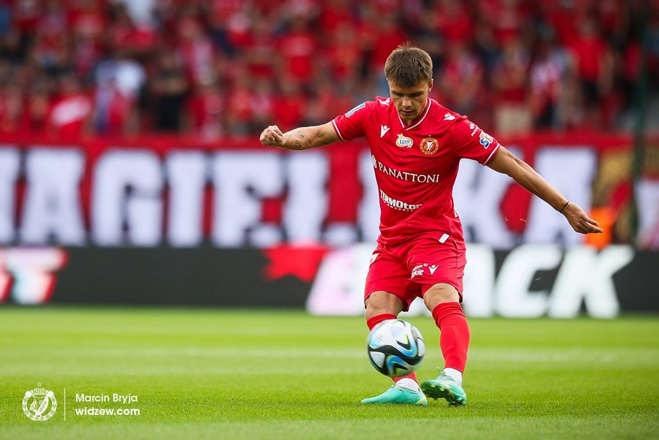 Piłkarz Widzewa Łódź