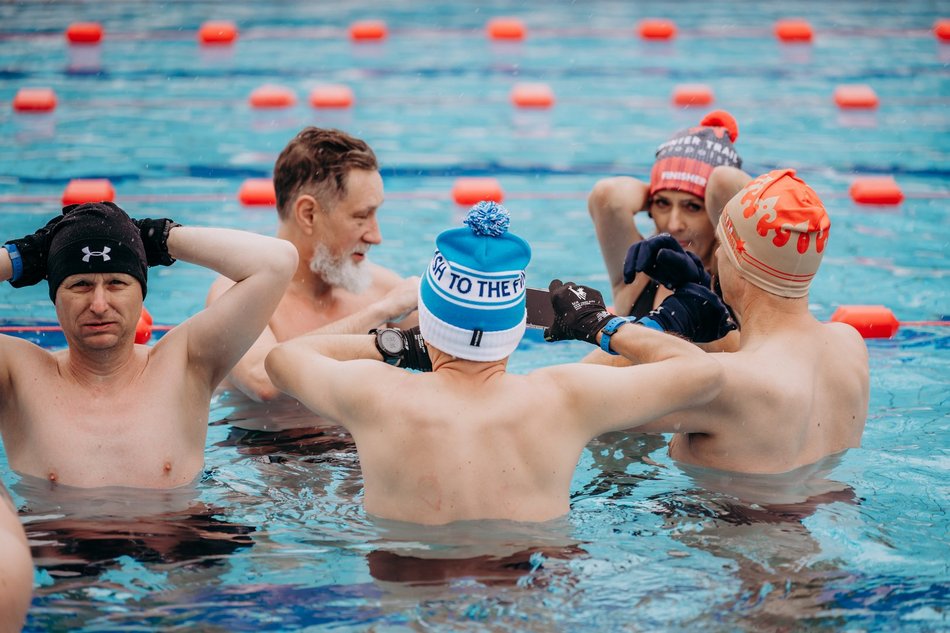 Aquapark Fala, morsowanie, pierwszy śnieg