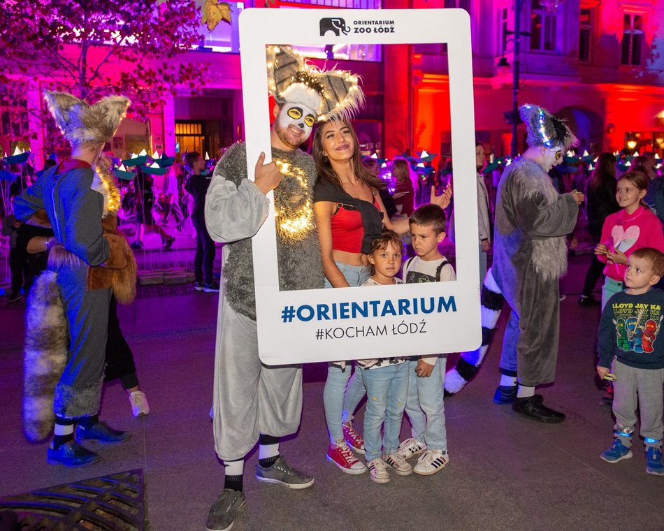 Piotrkowska podczas Light Move Festival 2023